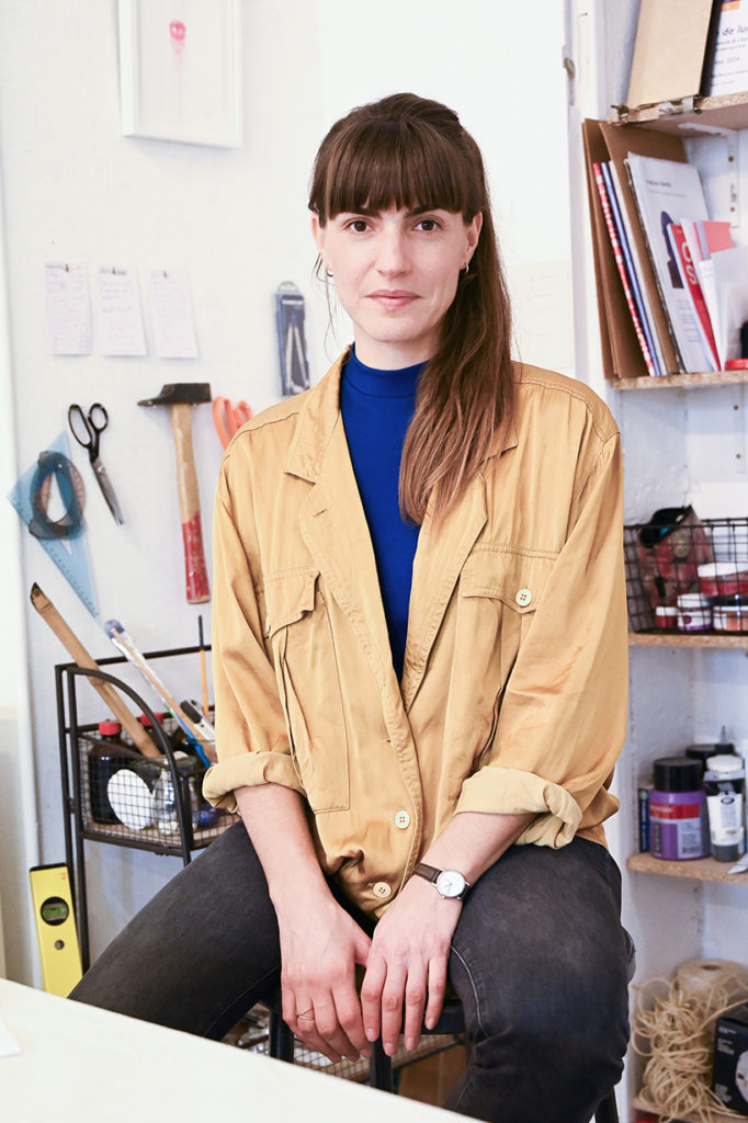 Portrait d'artiste LHARMEROULT